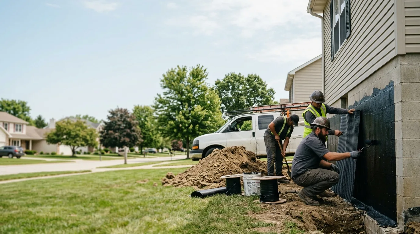 Basement Waterproofing in Bloomingdale, MI near me